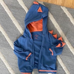 Cat & Jack Dinosaur Hooded Light Jacket